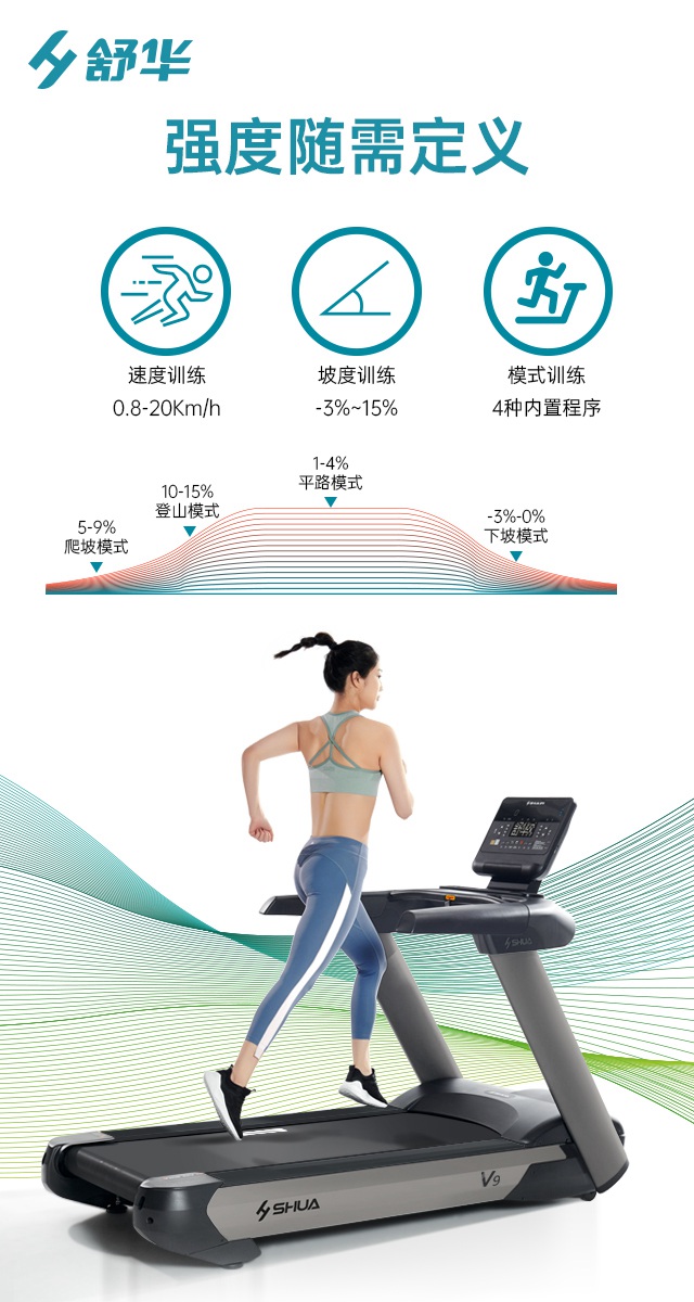 星空xkV9跑步机SH-T8919-广西星空xk体育健身器材有限公司