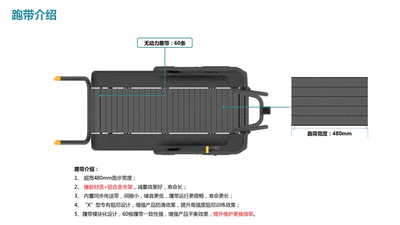 星空xkSH-T901Z无动力跑步机-广西星空xk体育健身器材有限公司